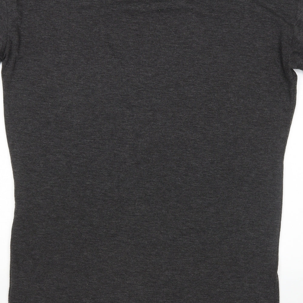 Missguided Womens Grey T-Shirt Dress Size 6