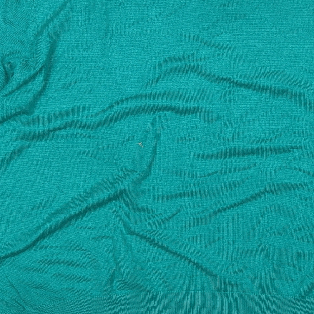 Bonmarché Womens Green Pullover Jumper Size XL