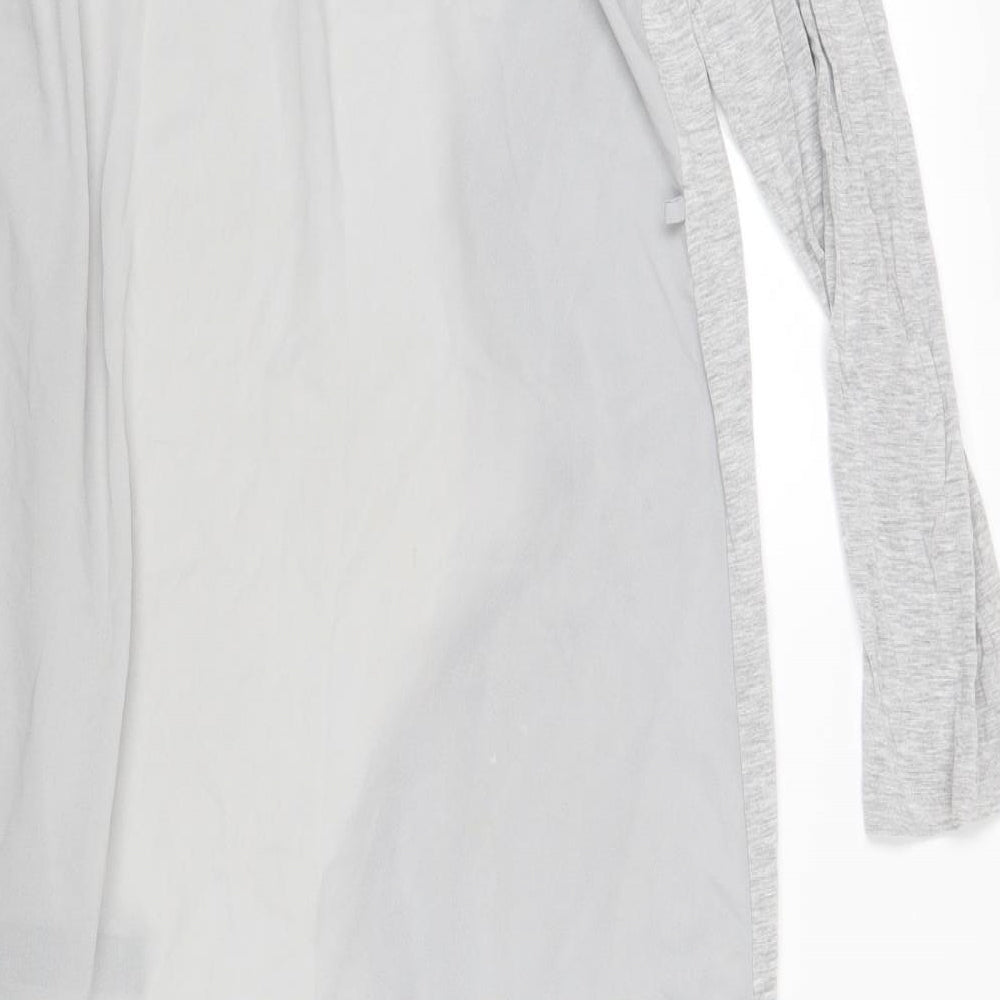 Marks & Spencer Womens Grey Cardigan Jumper Size 8