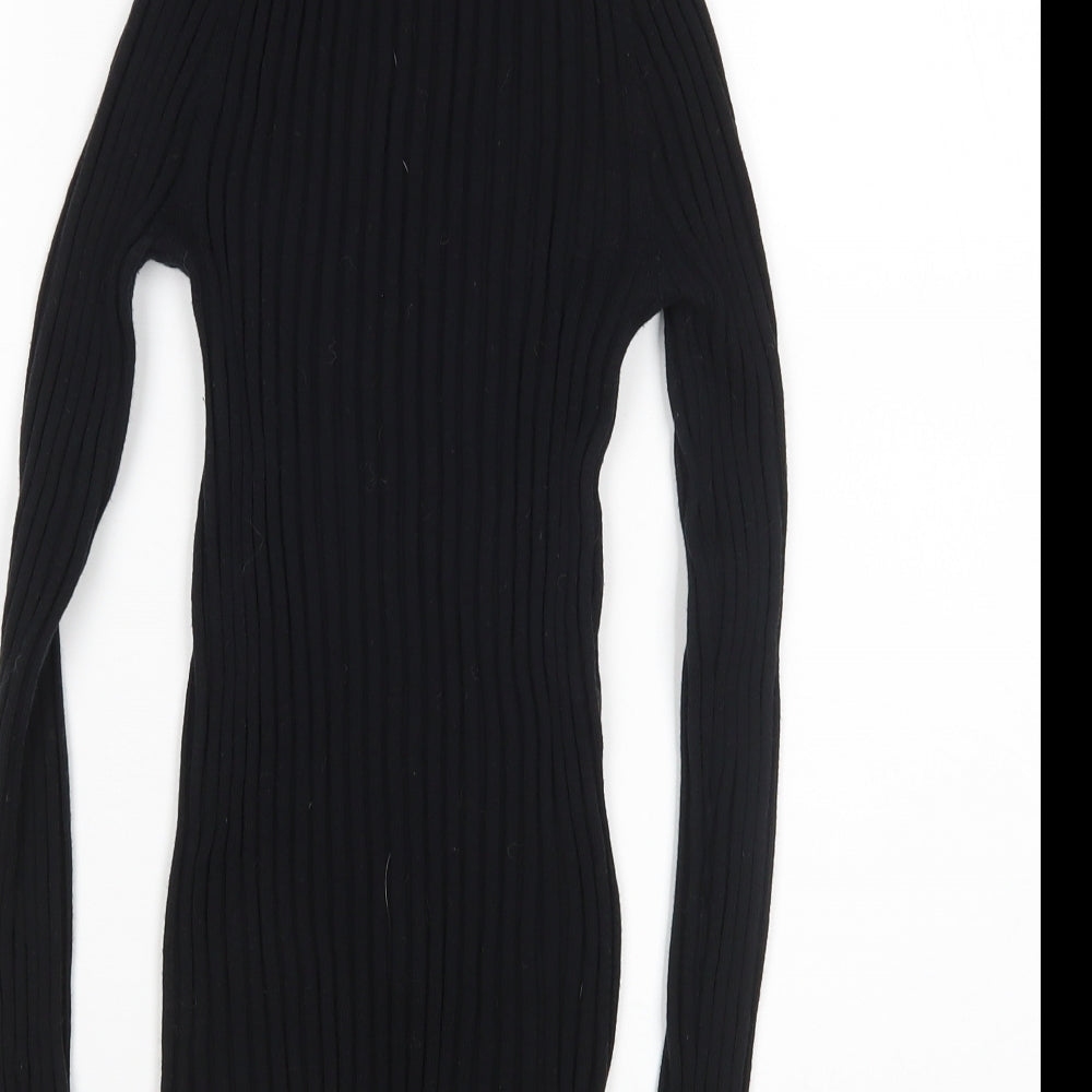 NEXT Womens Black Pullover Jumper Size 12