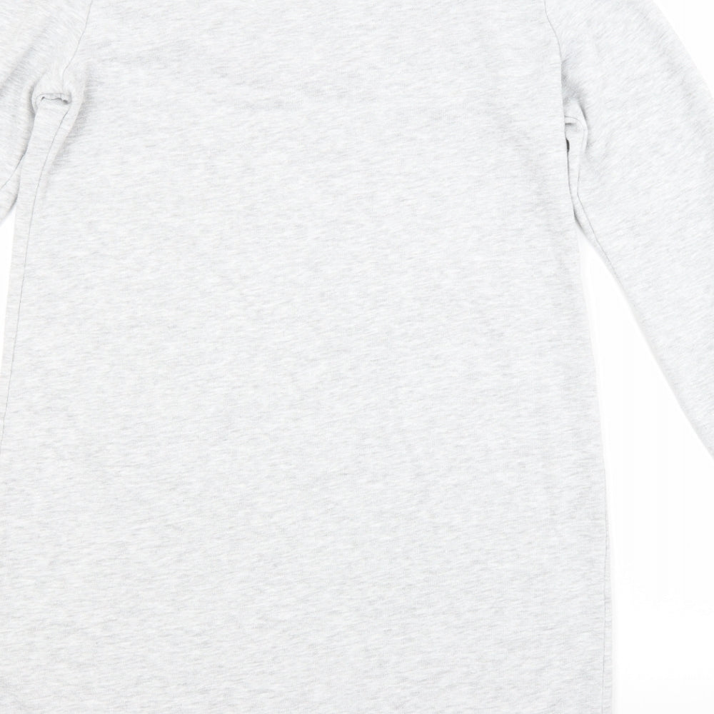 Yessica Womens Grey Shift Size S