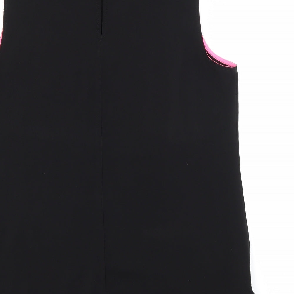 H&M Womens Black Basic Blouse Size 14