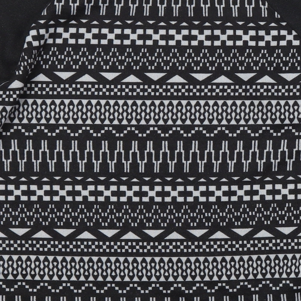 Atmosphere Womens Black Argyle/Diamond Pullover Jumper Size 12
