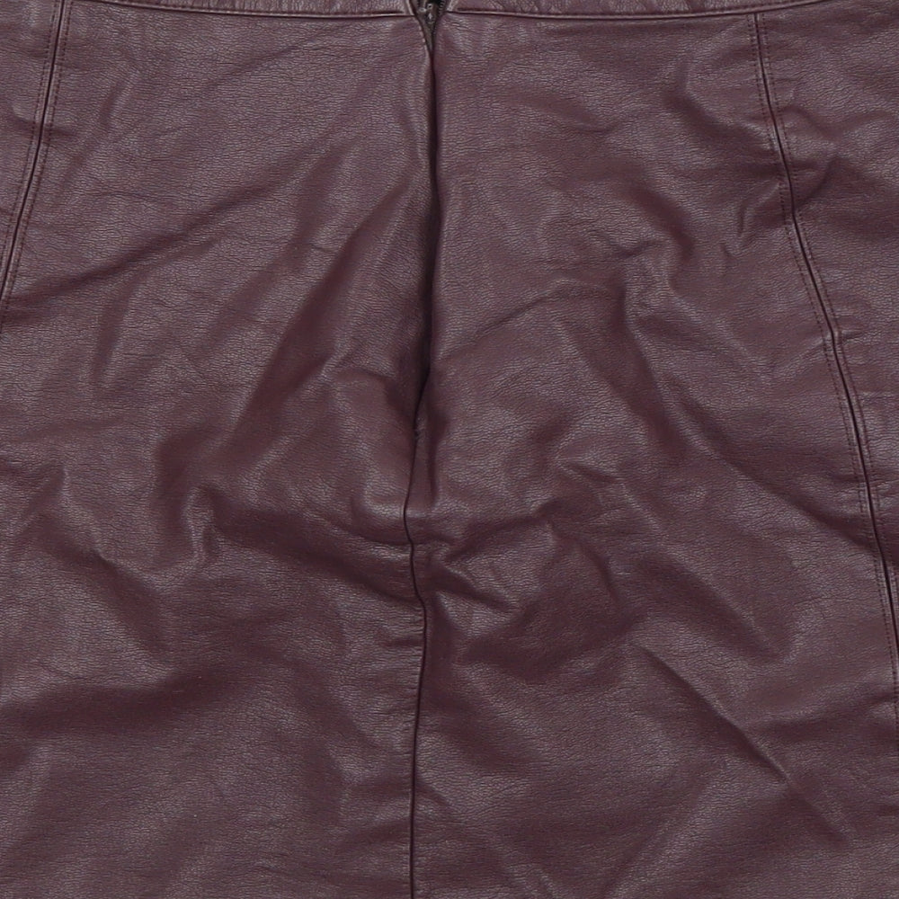 Preworn Womens Purple Maxi Skirt Size 10