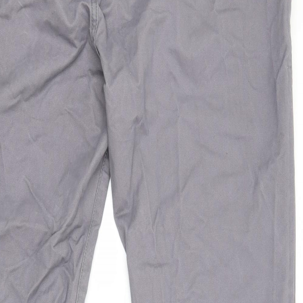 Burton Womens Grey Chino Trousers Size 36 in L32 in