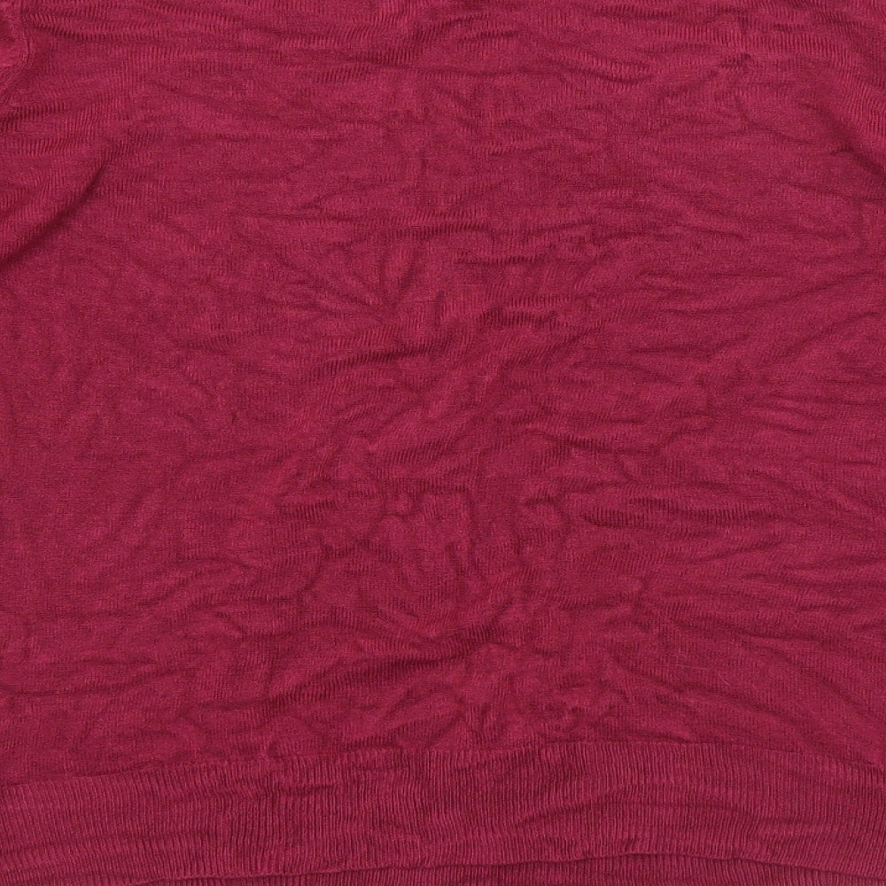 BHS Womens Purple Pullover Jumper Size 10