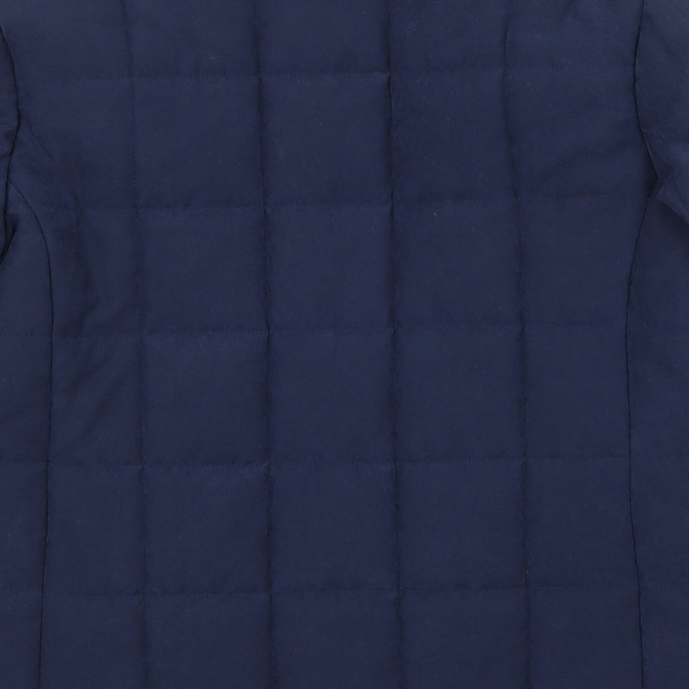 M&D Womens Blue Jacket Size 12