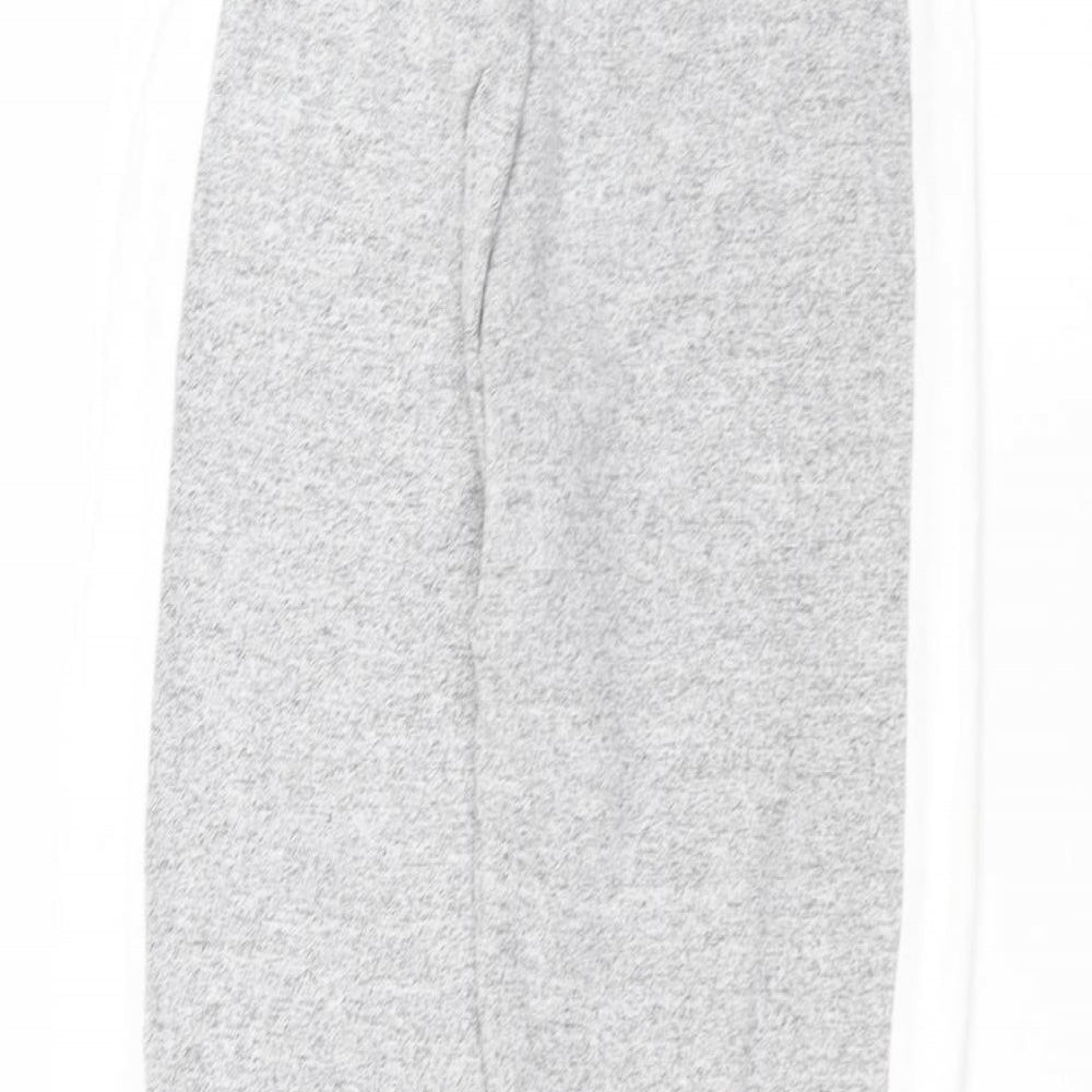 JEFF & CO Womens Grey Sweatpants Trousers Size 8 L23 in