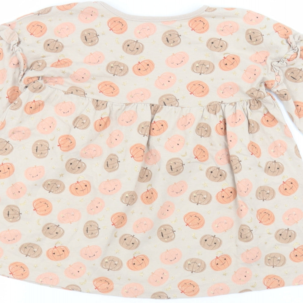 George Girls Brown A-Line Size 5-6 Years