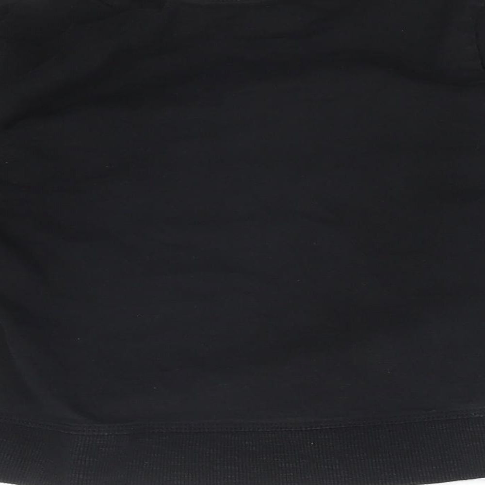 NEXT Girls Black Pullover Sweatshirt Size 2-3 Years - HERO