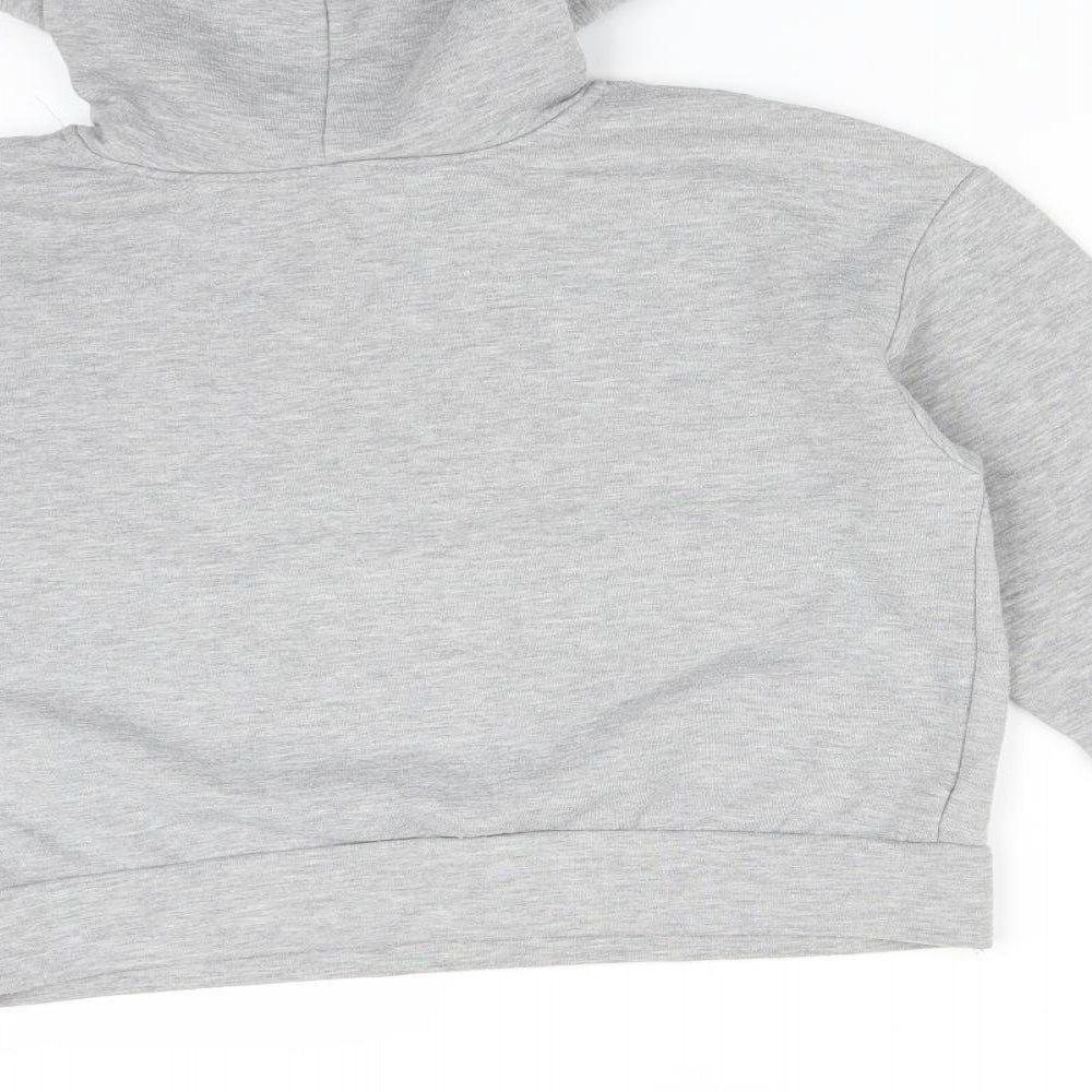 Primark Womens Grey Pullover Hoodie Size S - LONDON