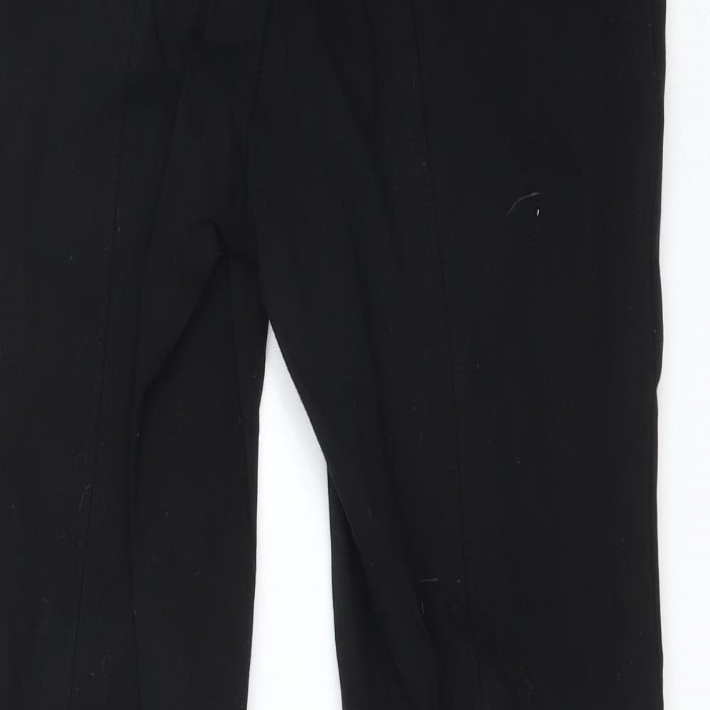MNG Womens Black Trousers Size L L28 in