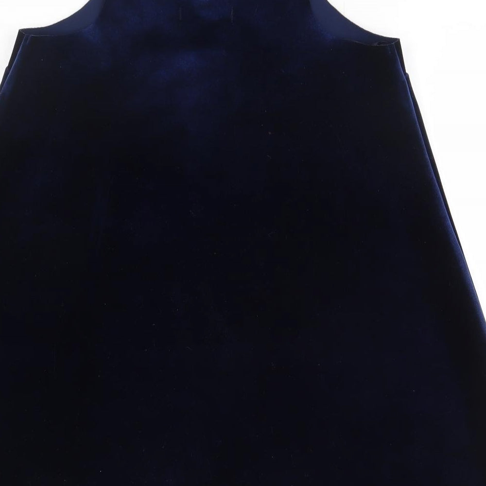 Atmosphere Womens Blue A-Line Size 10