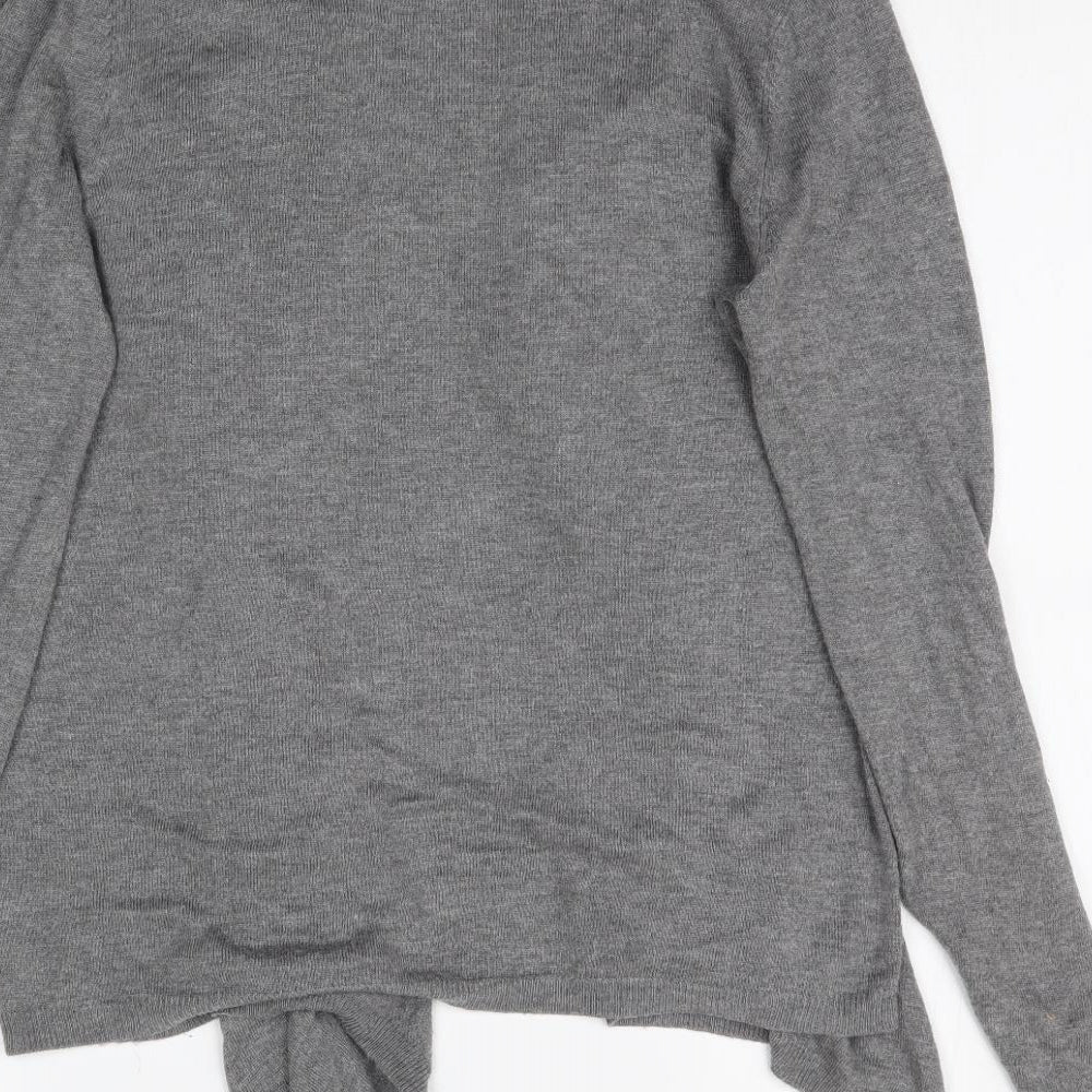Atmosphere Womens Grey Knit Cardigan Jumper Size M