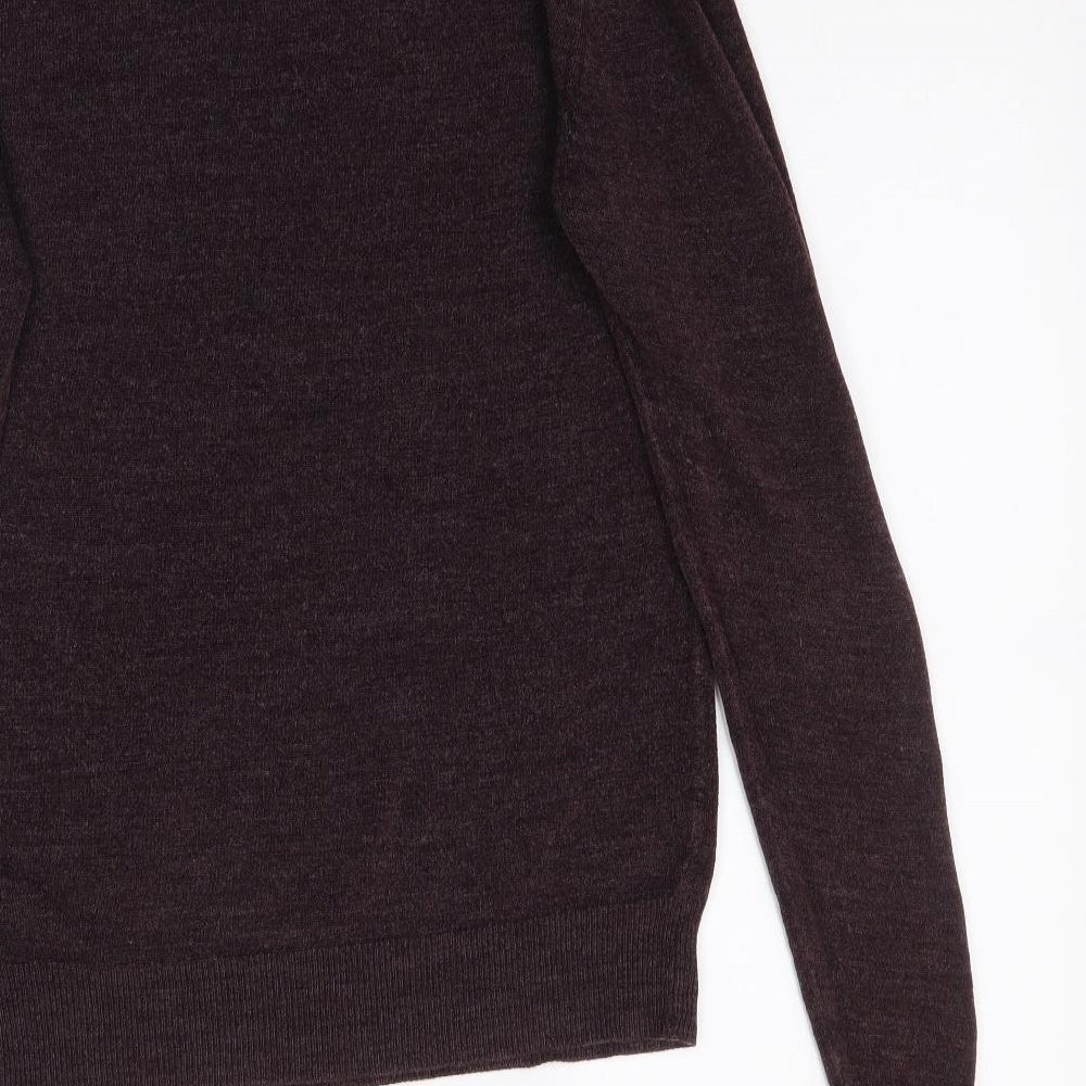 Cedarwood State Mens Pink Knit Pullover Jumper Size XS