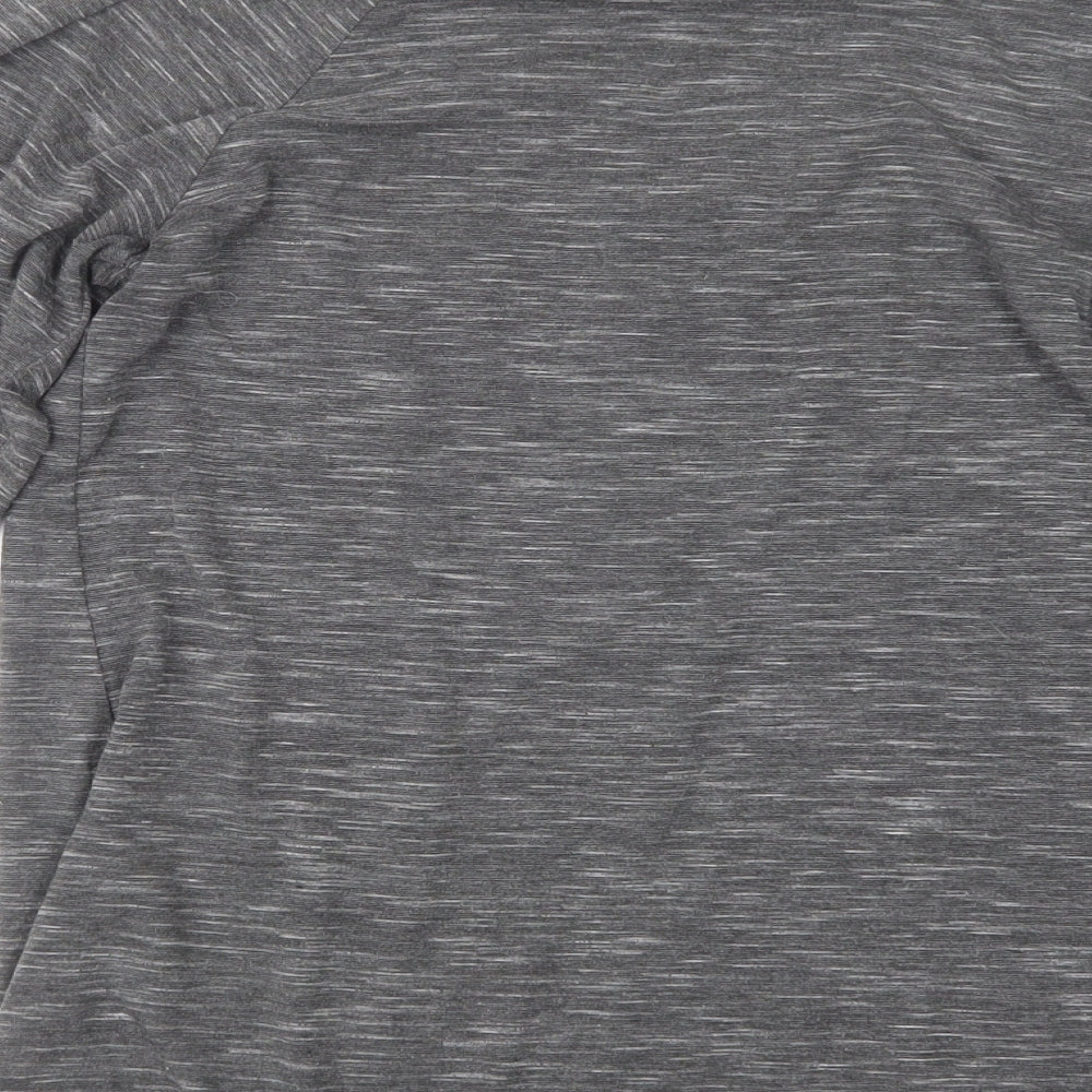 Atmosphere Womens Grey Basic T-Shirt Size 10
