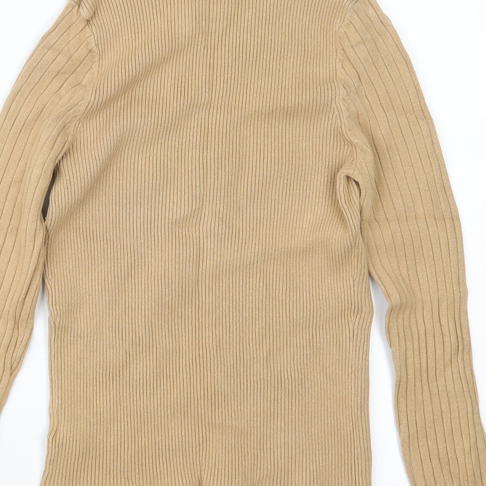 New Look Womens Beige Pullover Jumper Size 16