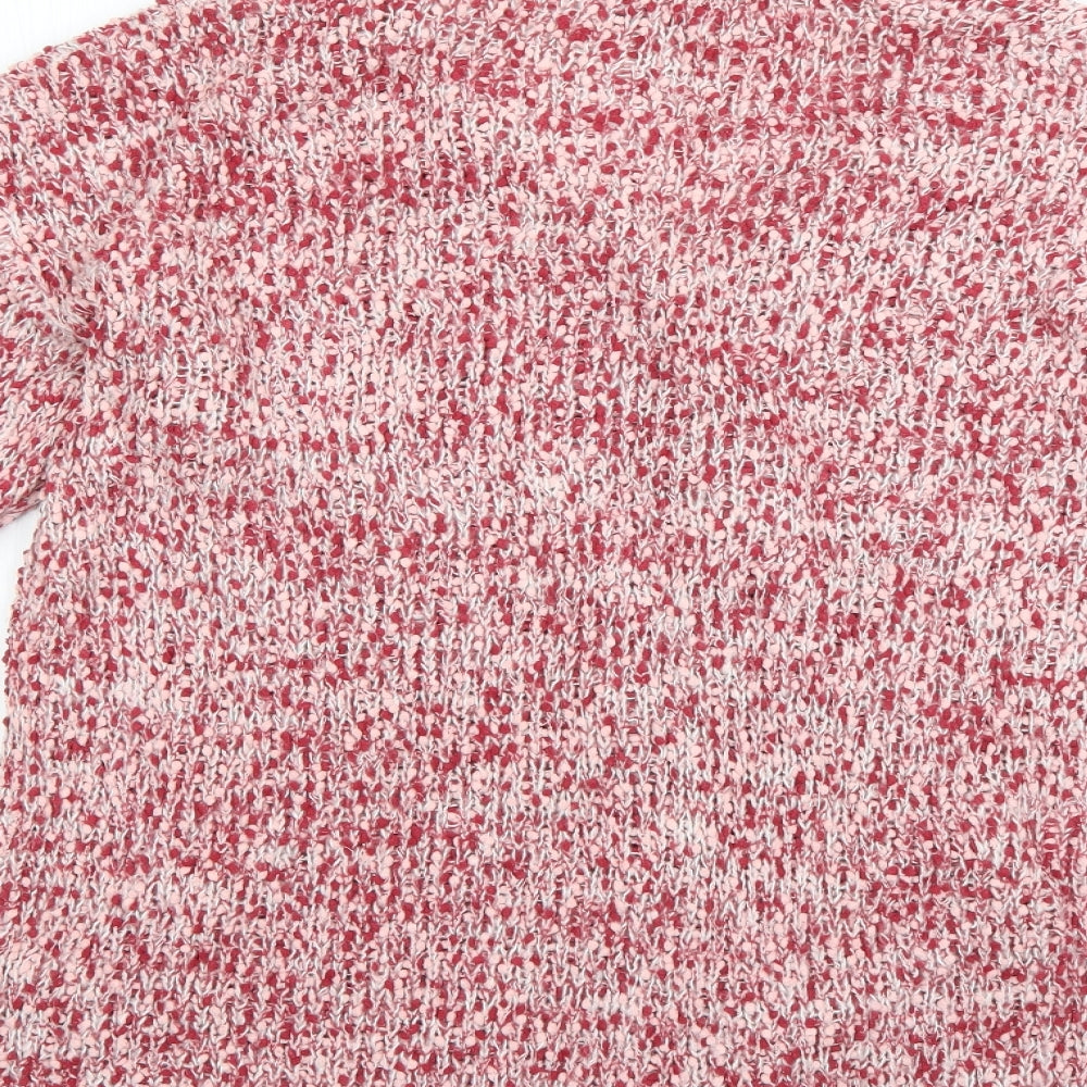 Papaya Womens Red Pullover Jumper Size M