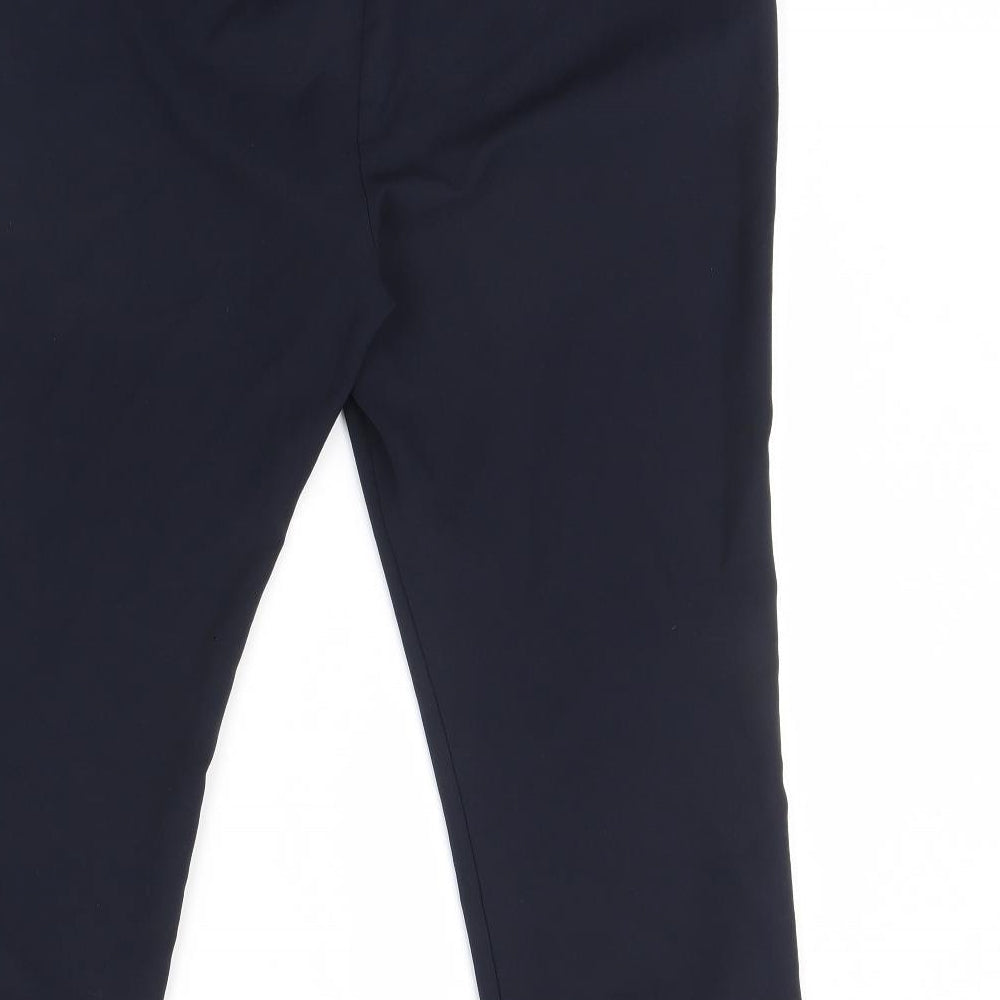 Bonmarché Womens Blue Dress Pants Trousers Size 16 L23 in
