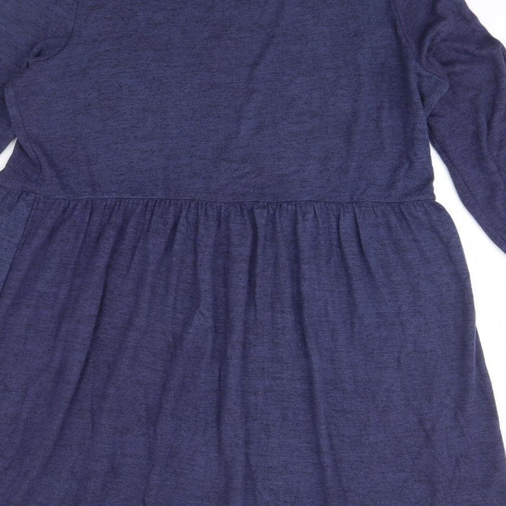 Studio Womens Blue Shift Size 12