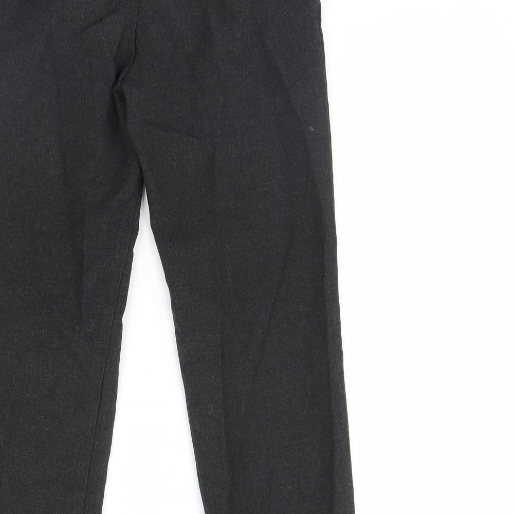 F&F Boys Black Dress Pants Trousers Size 7 Years