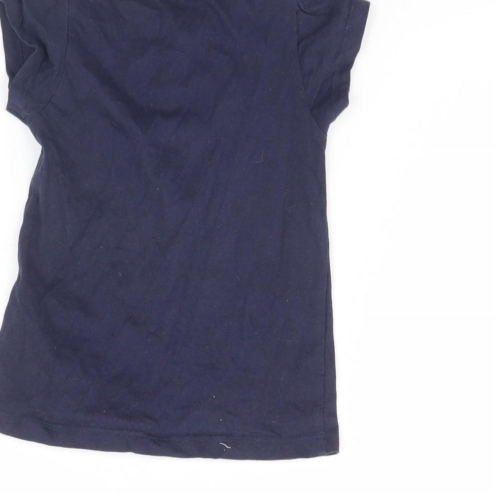 Losan Girls Blue Basic T-Shirt Size 18-24 Months