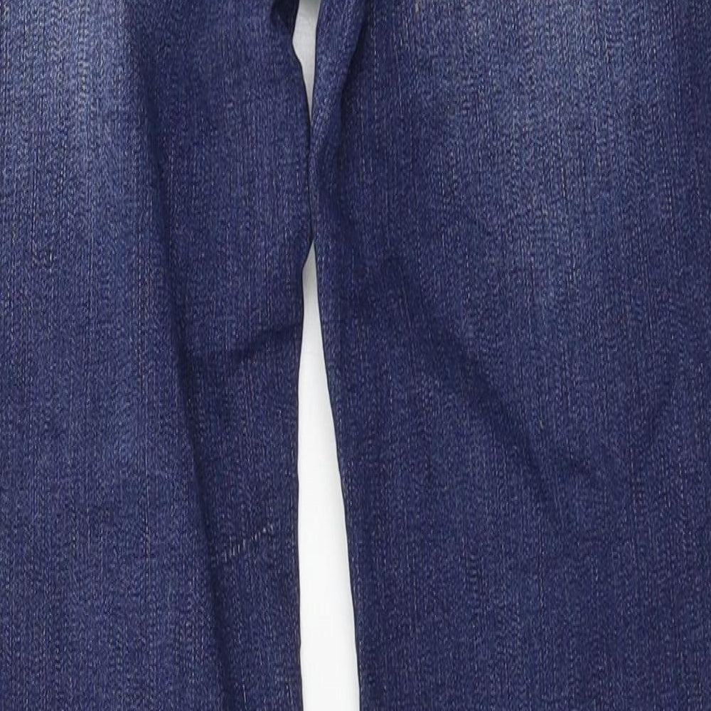 Ernest Womens Blue Denim Straight Jeans Size 26 in L29 in