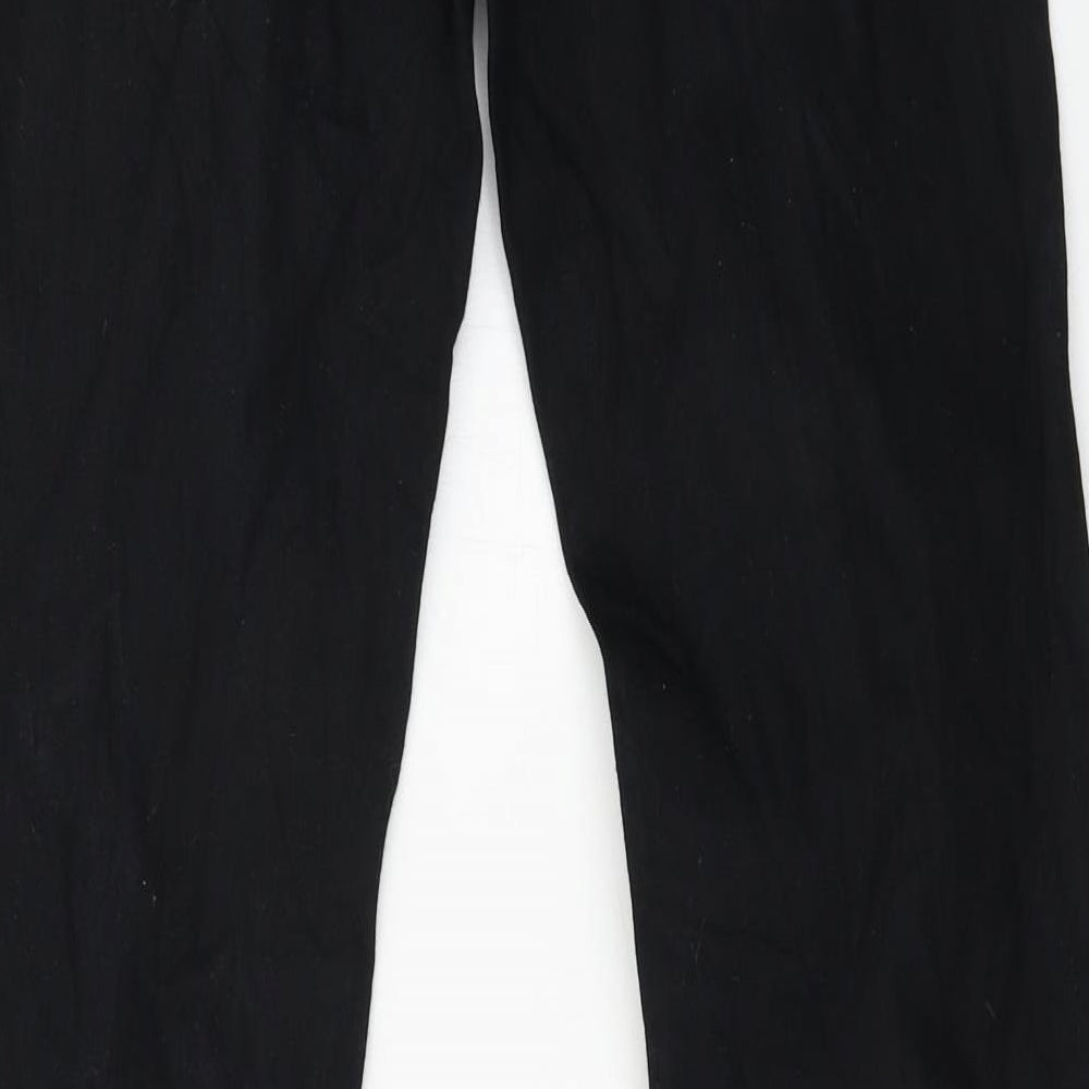VILA Womens Black Denim Straight Jeans Size 29 in L33 in