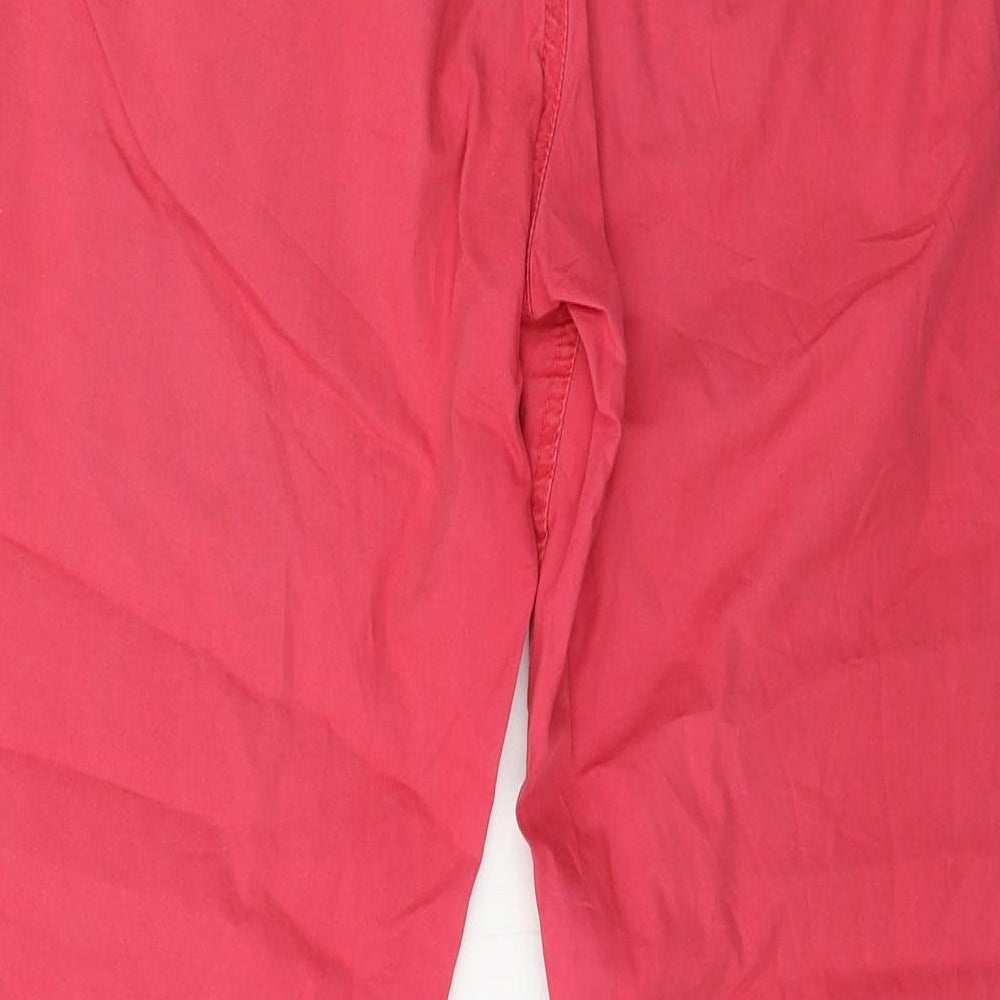 Divided Womens Pink Chino Trousers Size 10 L26 in