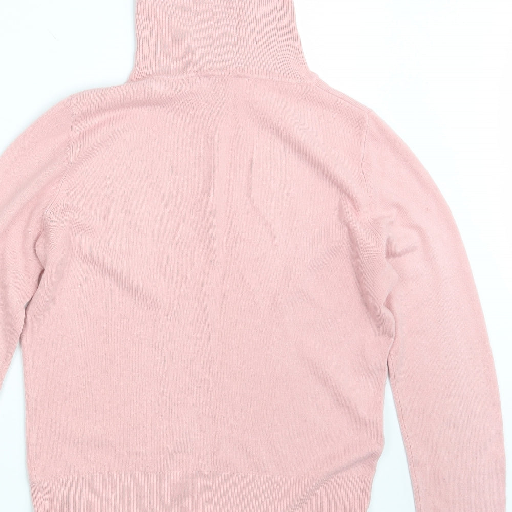Dorothy Perkins Womens Pink Knit Pullover Jumper Size 12