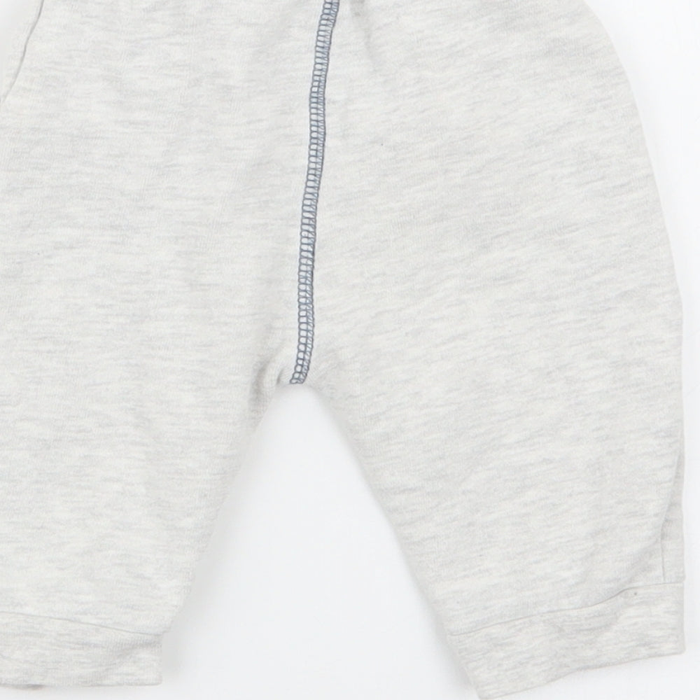 m Baby Grey Jogger Trousers Size 3-6 Months