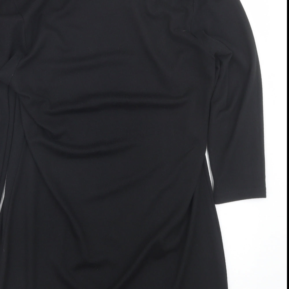 Klass Womens Black Pullover Jumper Size M