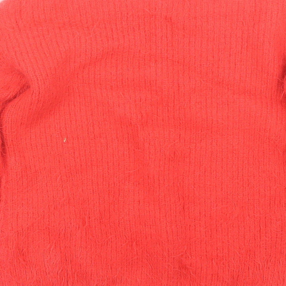 Atmosphere Womens Red Pullover Jumper Size S