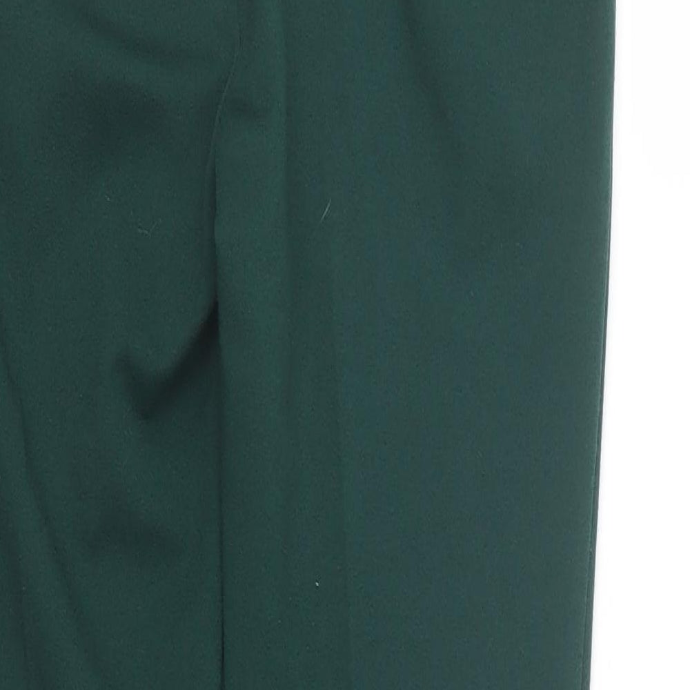 Made in Italy Womens Green Trousers Size 28 L28 in