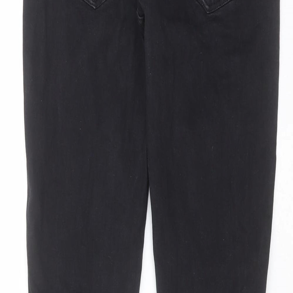 DrDenim Womens Black Denim Skinny Jeans Size M L28 in