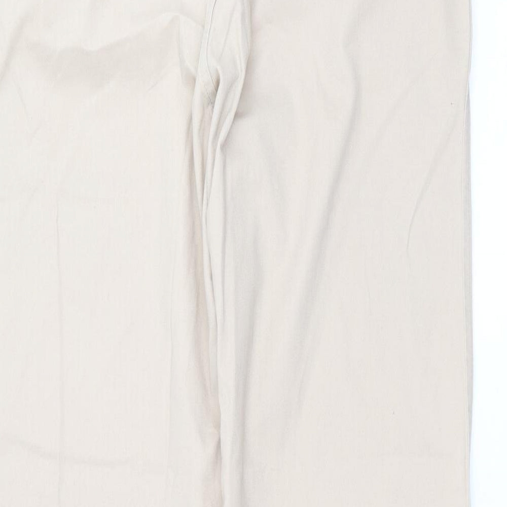 PREMIER MAN Mens Beige Trousers Size 34 in L31 in