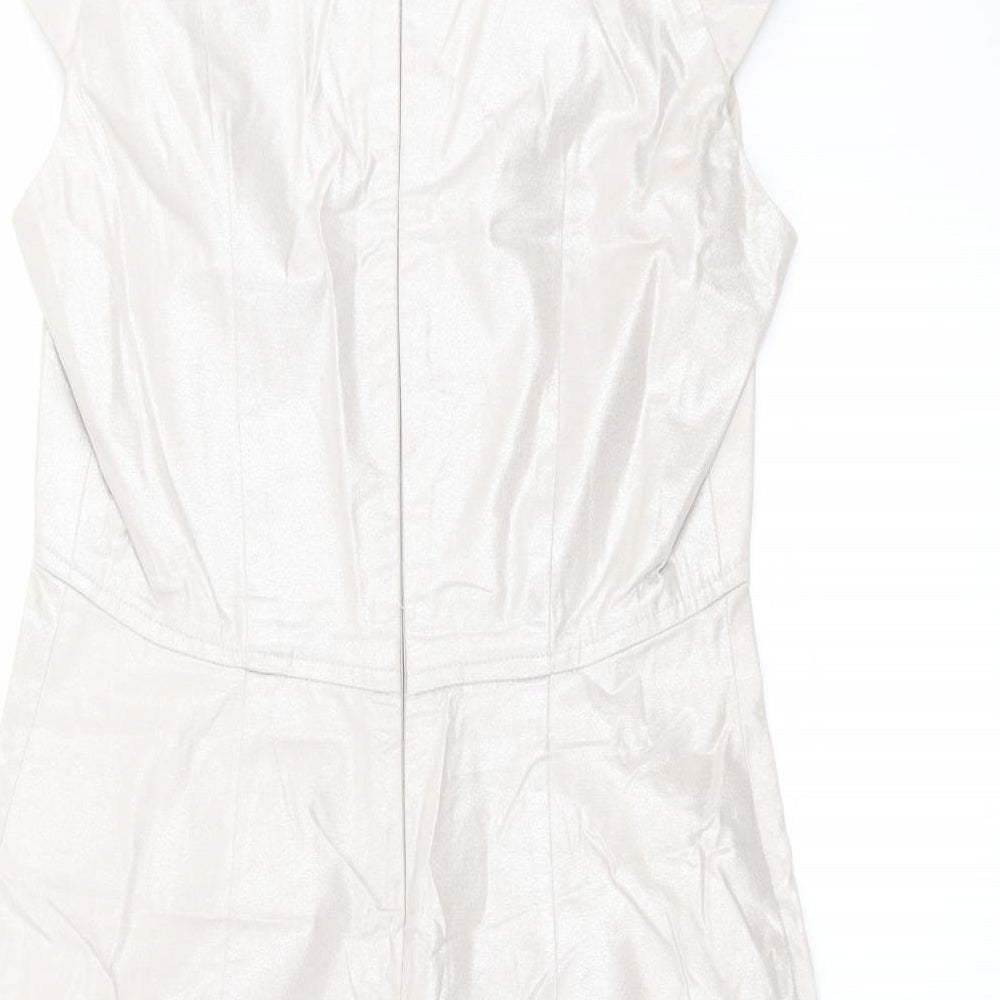 French Connection Womens Beige Shift Size 10