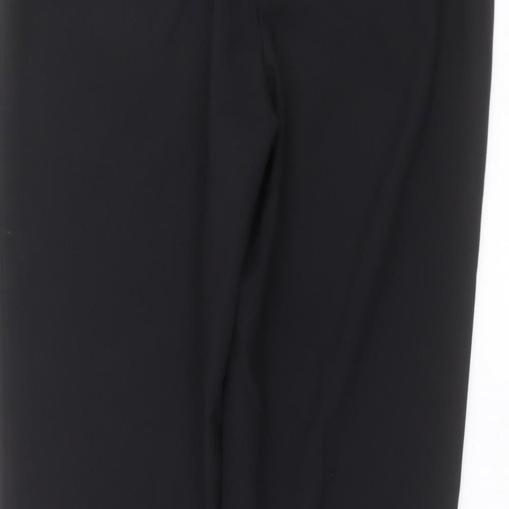 George Womens Black Trousers Size 12 L29 in