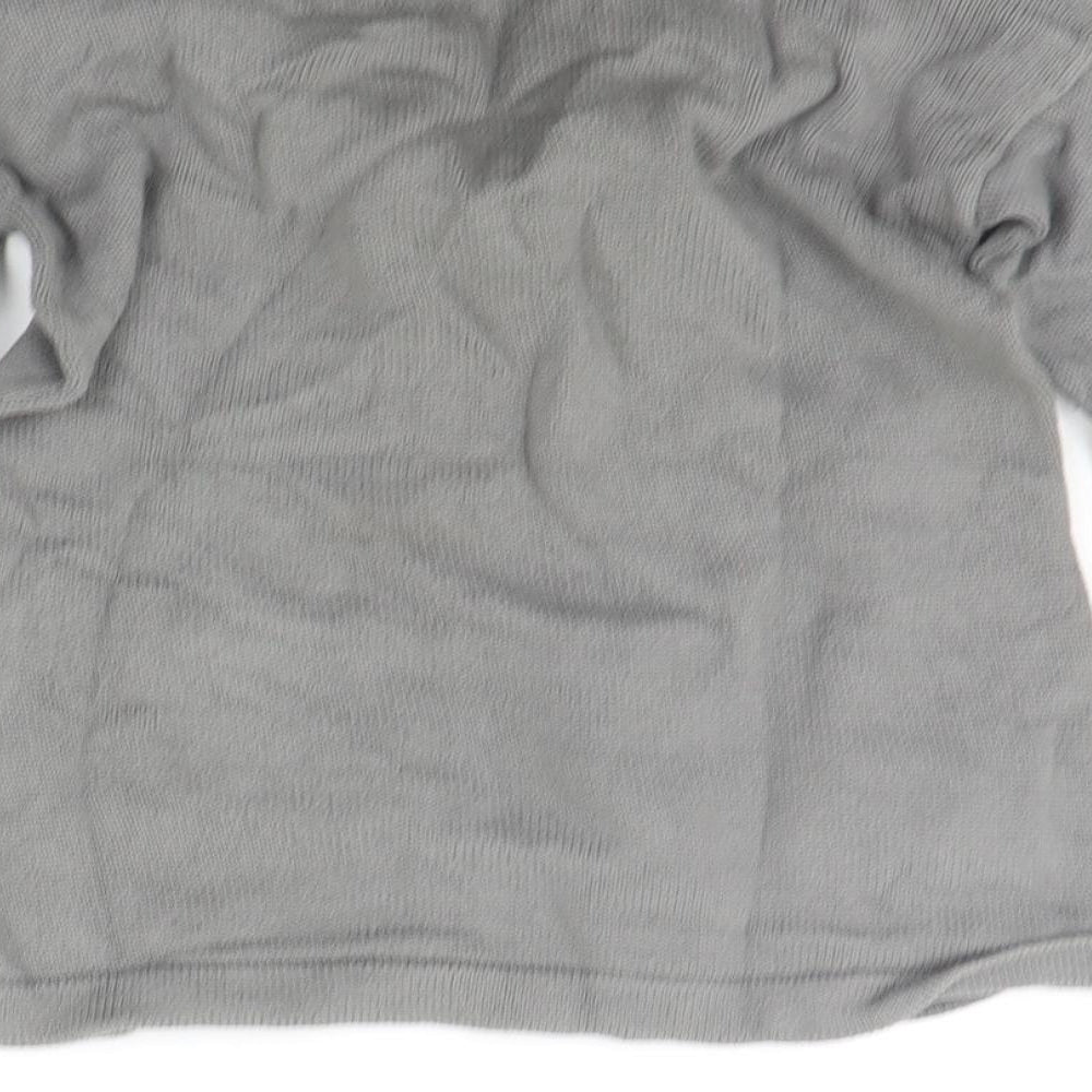 Blue Inc Womens Grey Pullover Jumper Size 6