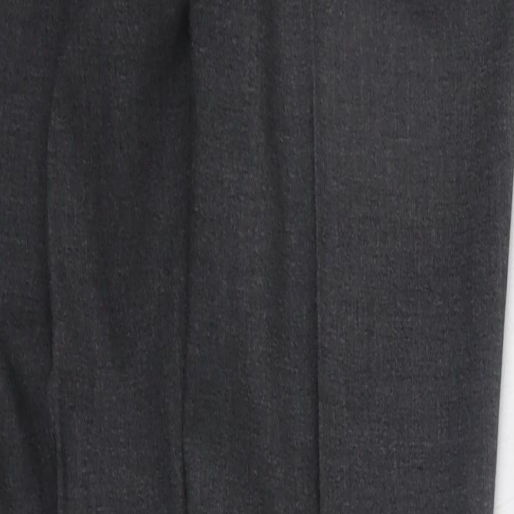 ASOS Womens Grey Trousers Size 28 in L30 in