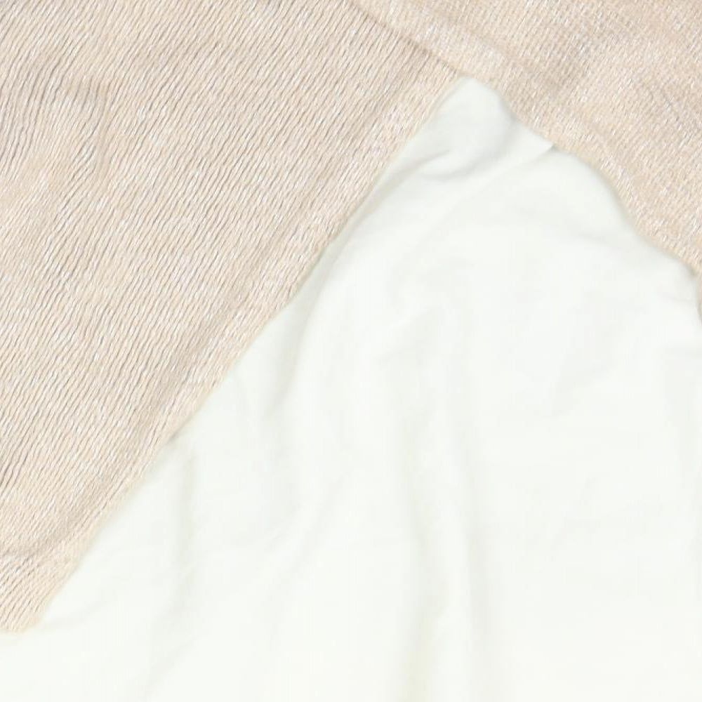 F&F Womens Gold Pullover Jumper Size 8