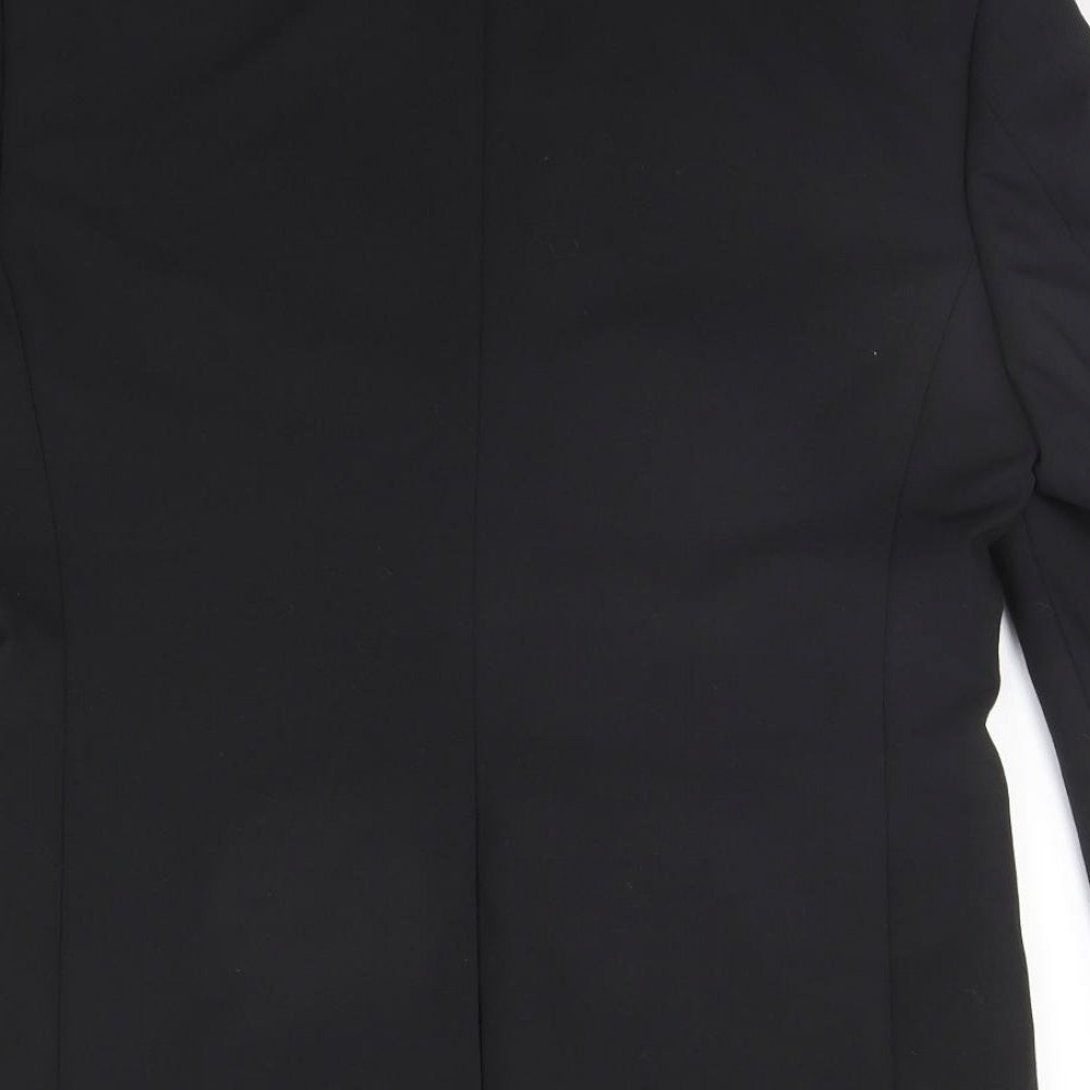 GREENWOODS Mens Blue Jacket Suit Jacket Size S