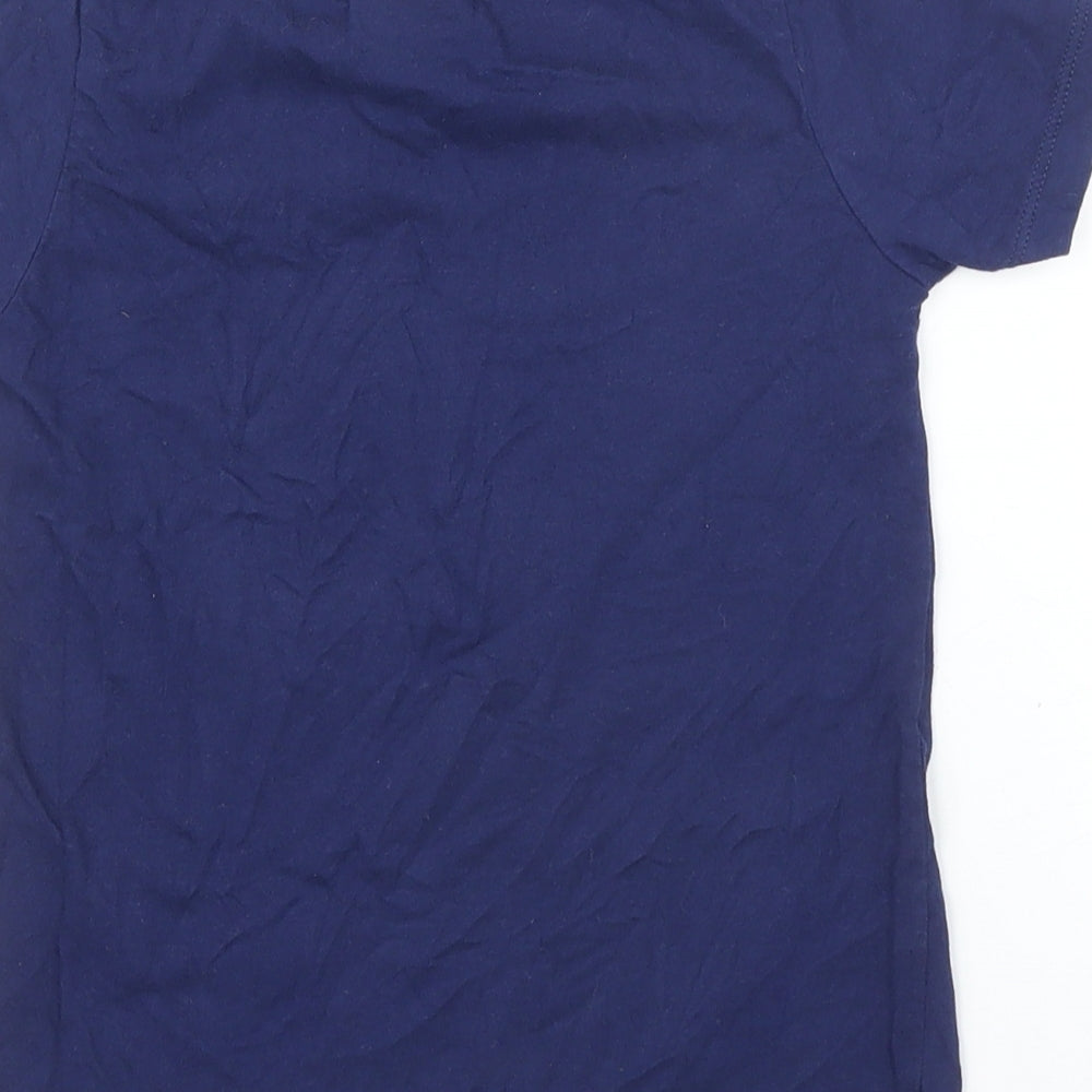 Port & Company Boys Blue Basic T-Shirt Size 3 Years