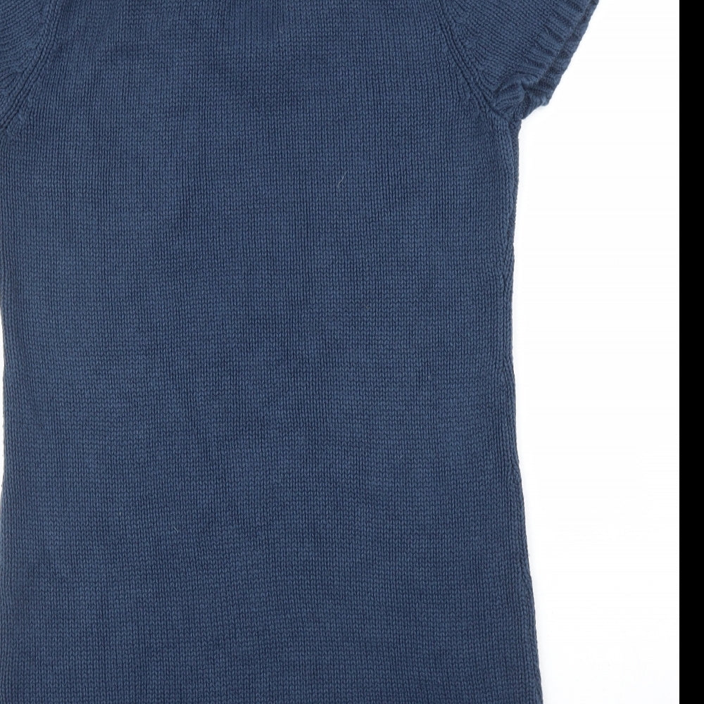 ESMARA Womens Blue Tunic Jumper Size M