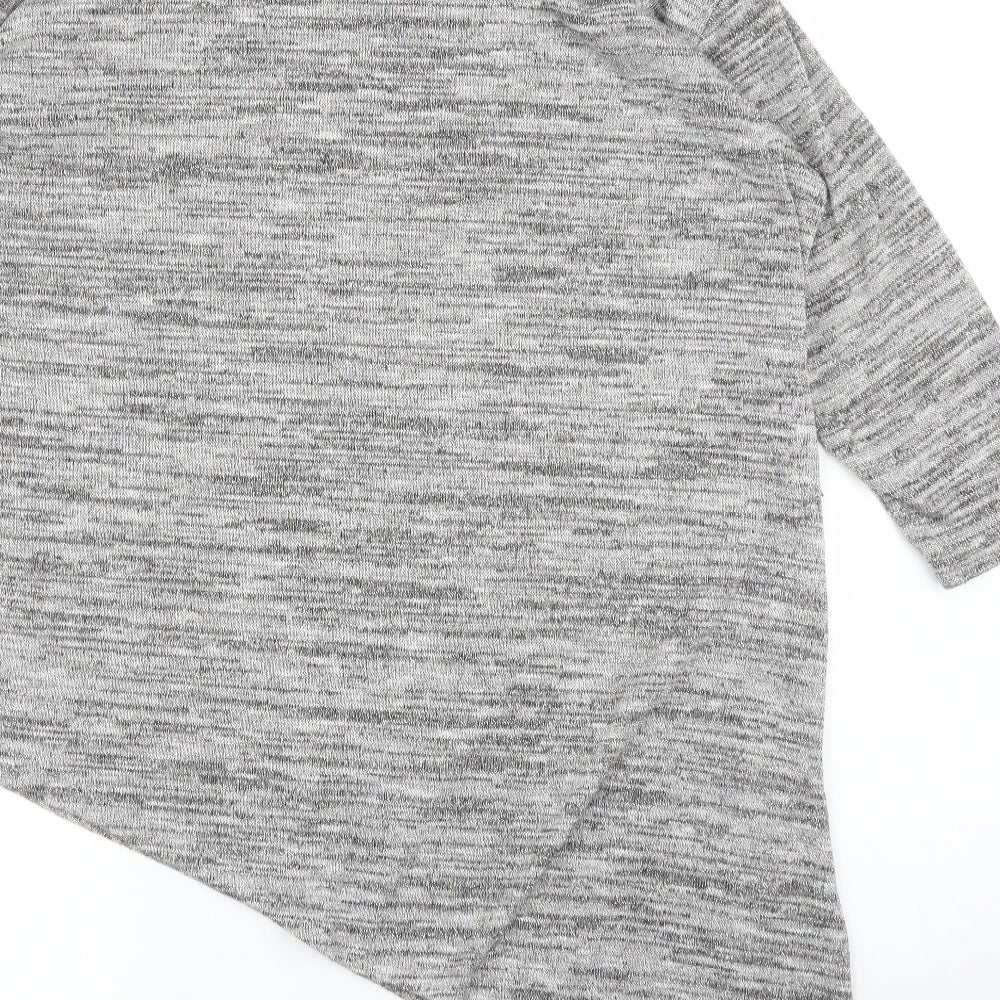 Quiz Womens Grey Pullover Jumper Size 16