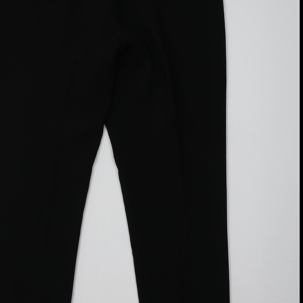 H&M Womens Black Trousers Size 12 L30 in
