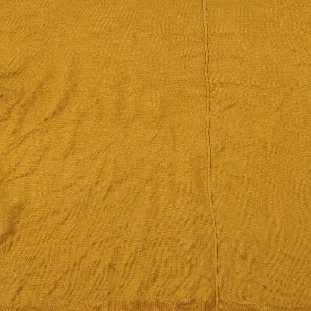 New Look Womens Yellow Pullover Jumper Size 14
