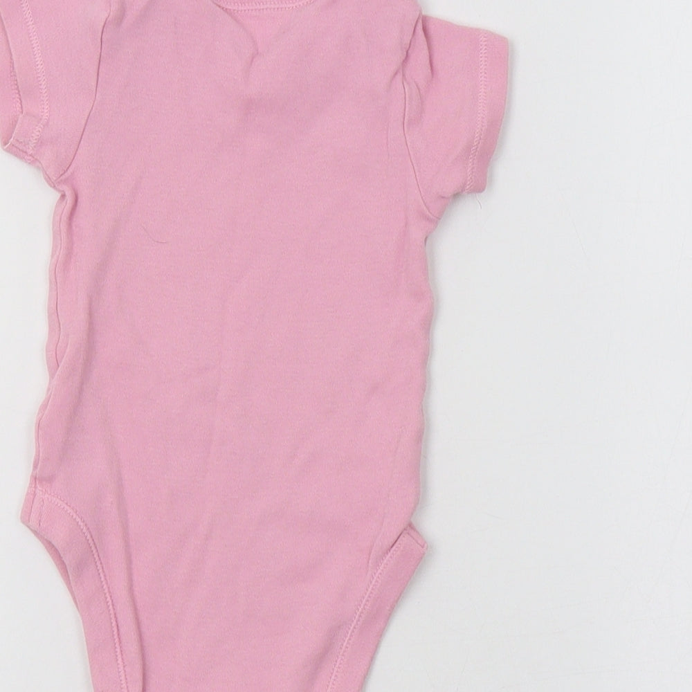 Nutmeg Baby Pink Romper One-Piece Size 6-9 Months