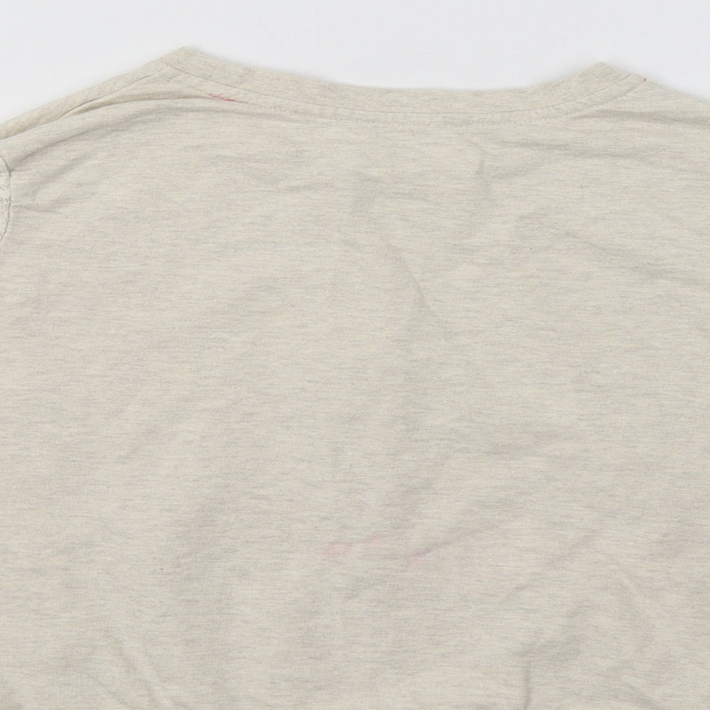George Girls Beige Pullover Sweatshirt Size 6-7 Years - Lace Detail
