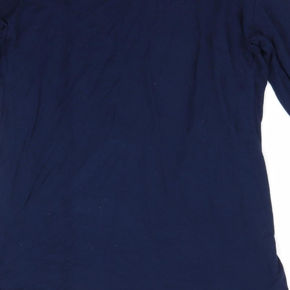 Stylewise Womens Blue Cardigan Jumper Size 16